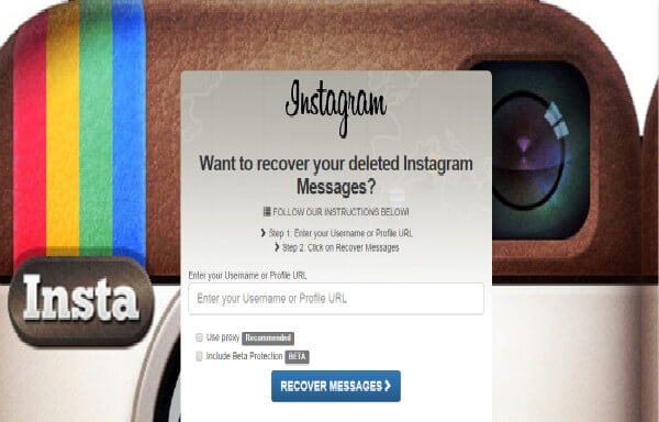 can you recover messages from a deleted instagram account