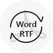 Convert Word or RTF