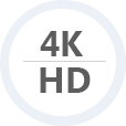 Support 4K and HD Videos