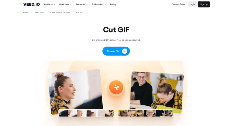 Free Online GIF Cutter VEED.io
