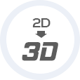 Convert 2D to 3D