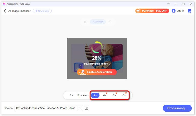 Upscale Images in AI Image Enhancer