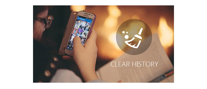 delete history in uc browser