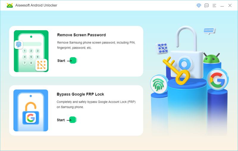Aiseesoft Android Unlocker screenshot