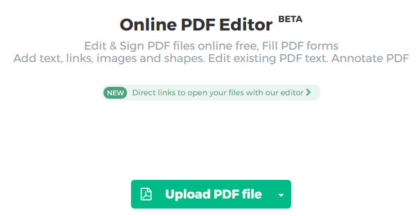pdf editor online free no sign up