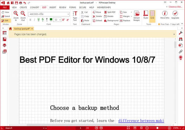 easy use pdf editor
