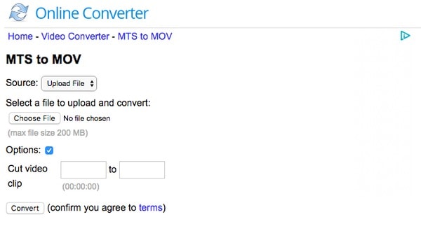 .mts file converter online