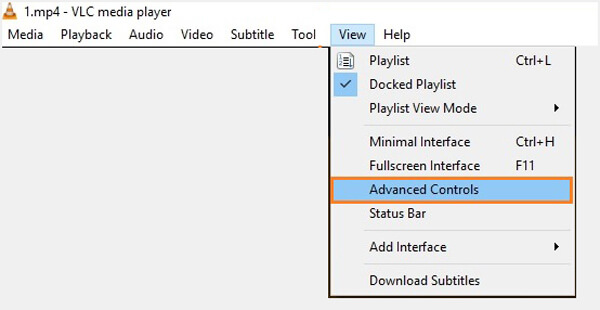how to trim video with vlc