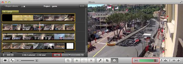 imovie 10.1.2 dragging new clips