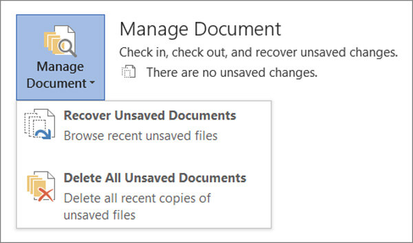 recover unsaved document in word for mac 2011