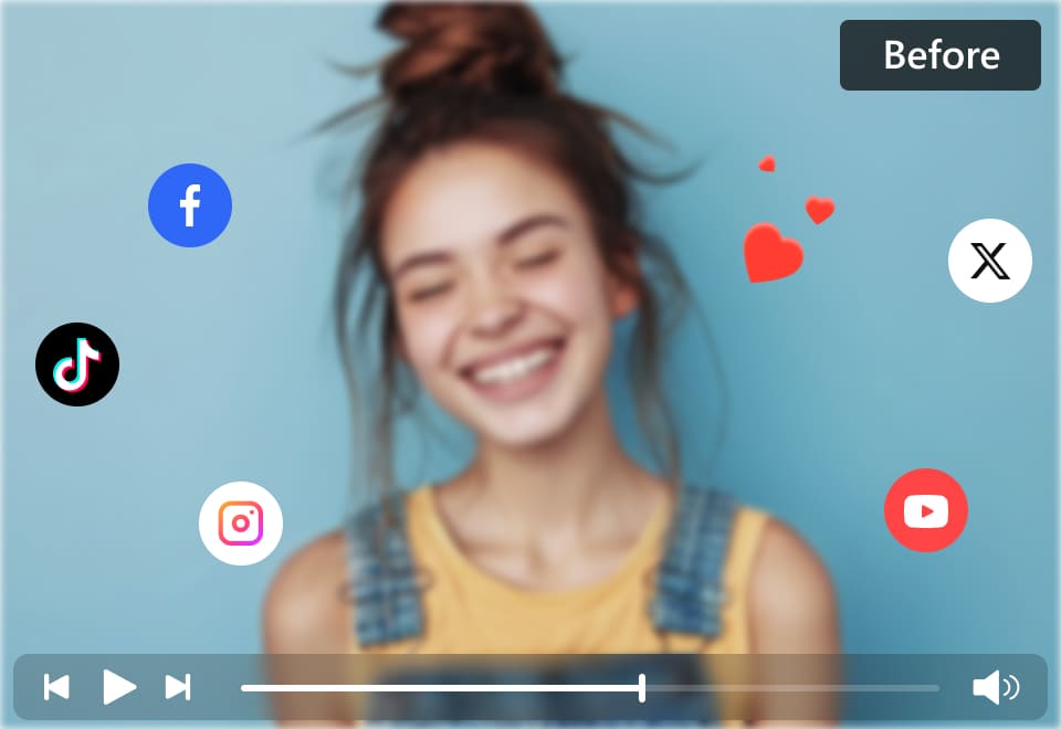 Blurry Social Media Vids