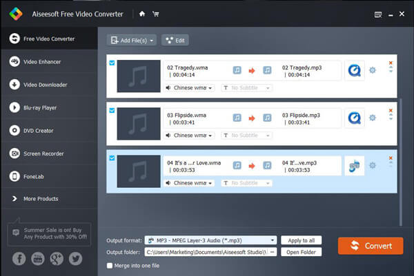 music converter mp3 to wma