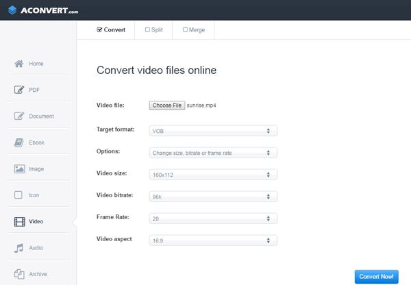 vob file converter to mp4 online