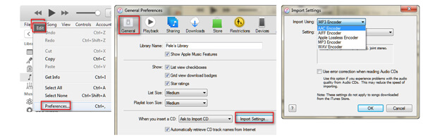 converting aac files to mp3 files