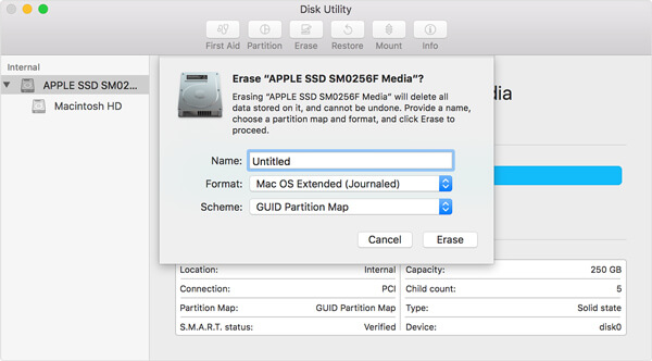 how to reset macbook to factory settings without apple id