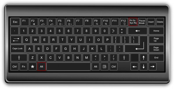 mac print screen shortcut key
