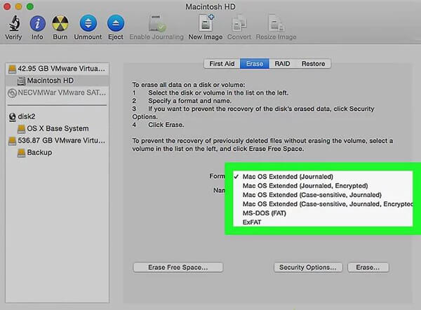how to format wd elements to a mac laptop