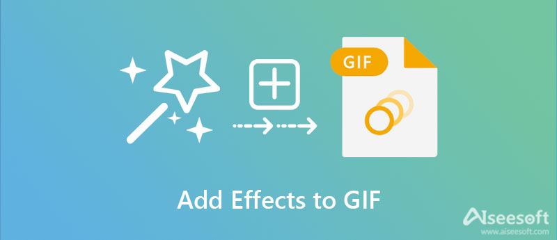 Add effects to animated gifs