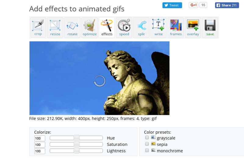 Split Animated GIF into Several Frames Online&Software