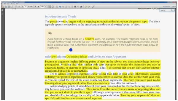 how to highlight on pdf windows