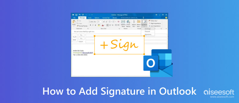 Add Signature In Outlook