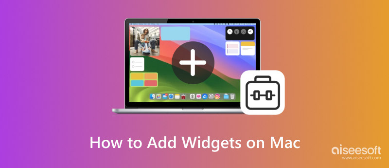 Add Widgets on Mac