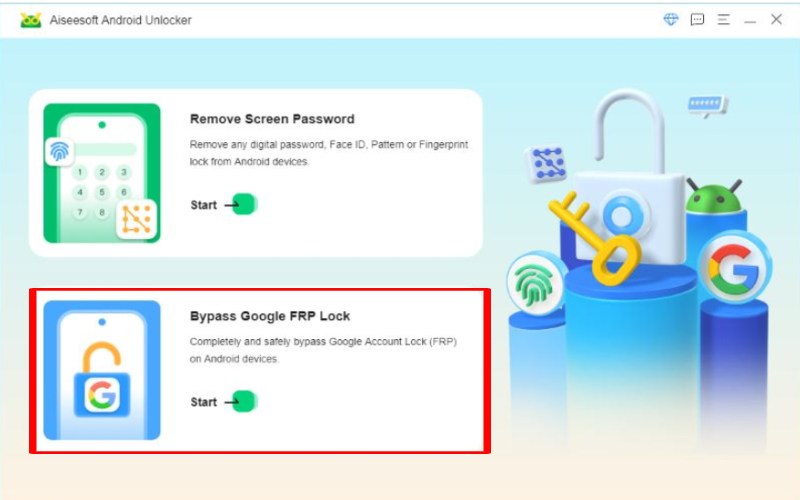 Select Bypass Google Frp Lock