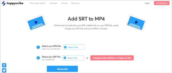 Combine SRT and MP4 - How to Merge MP4 and SRT