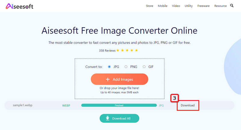 How to convert WebP images to JPG or PNG on Mac by Jojoy iOS