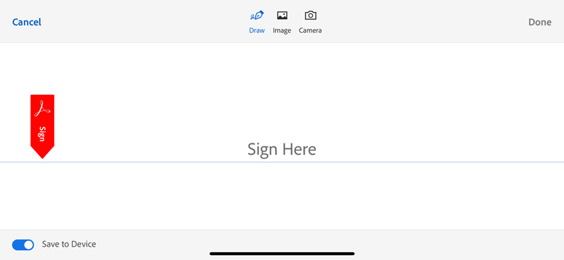 Create A Digital Signature In Adobe Acrobat Mobile App
