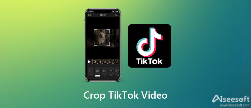 how to crop a video tiktok