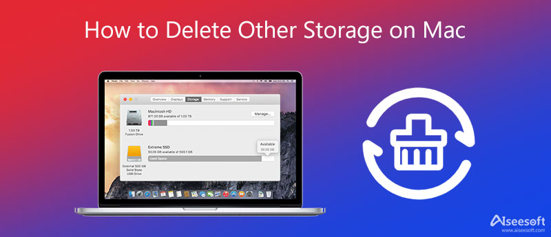 how to delete other in mac storage