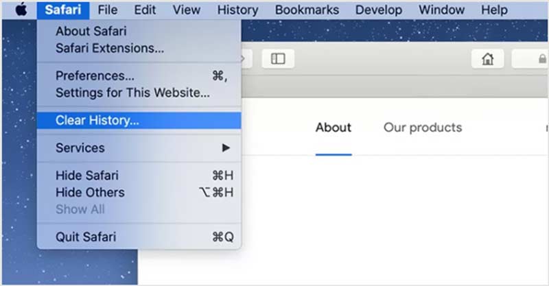 how to export safari history from mac