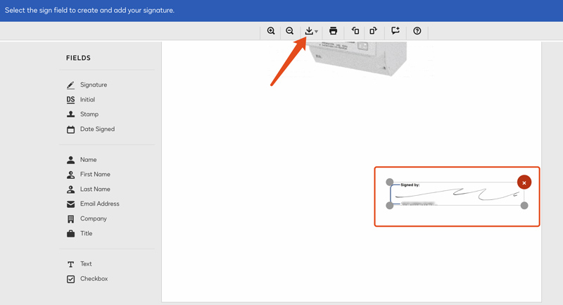 Docusign Download Signed Word Document