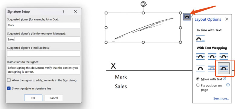 Insert A Signature Line In Word And Sign Document