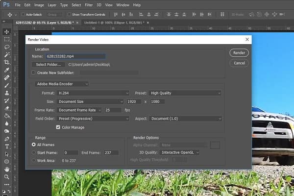 How to Make a GIF from video in Photoshop CS4 « Photoshop