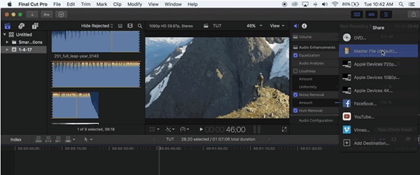 How To Efficiently Export Video From Final Cut Pro Fcp 8690