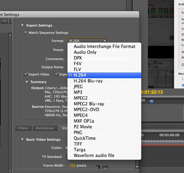 how to share export preset adobe premiere