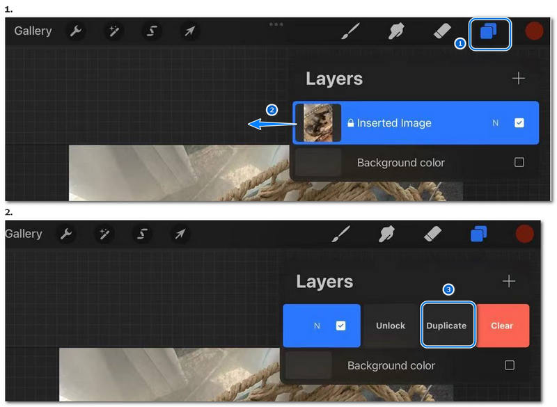 Procreate Duplicate A Layer