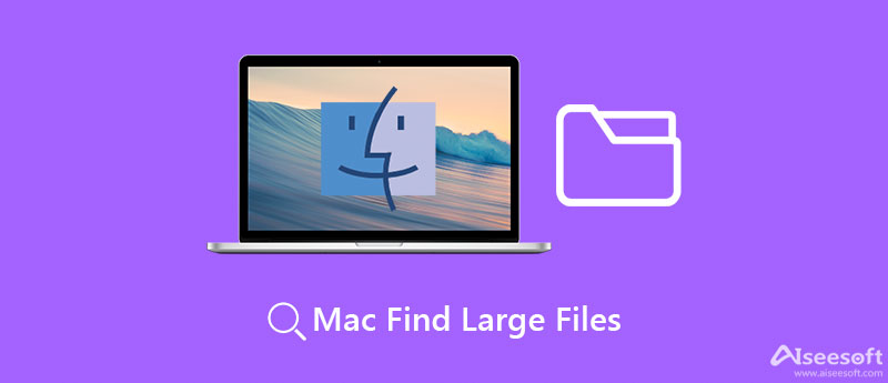 how do i find large files on mac