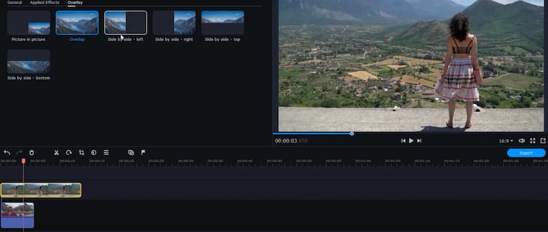 youtube video editing software split screen