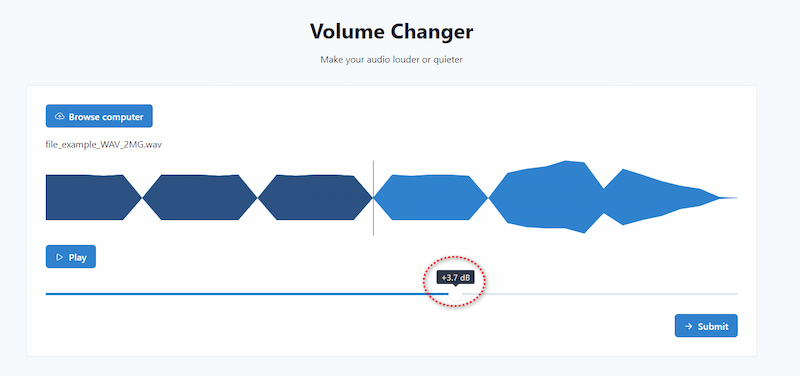 Boost Wav Volume