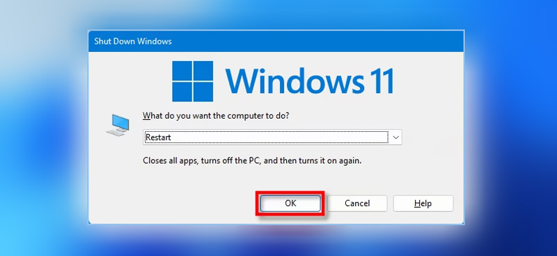 Shut Down Windows Restart Windows 11