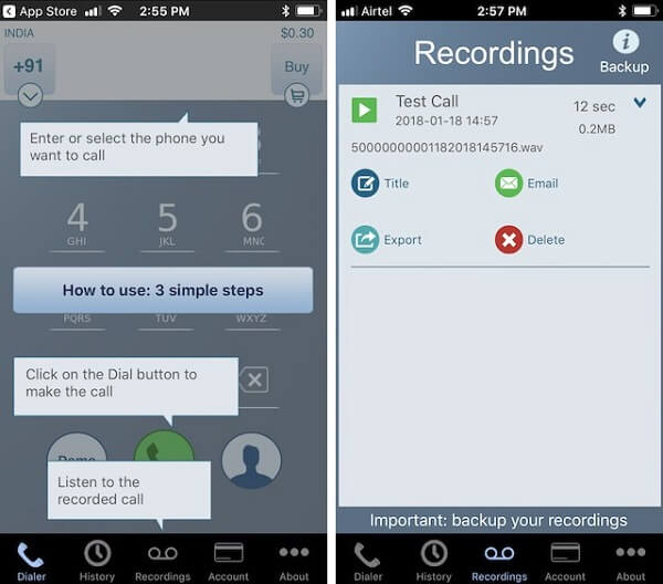 free Amolto Call Recorder for Skype 3.26.1 for iphone download