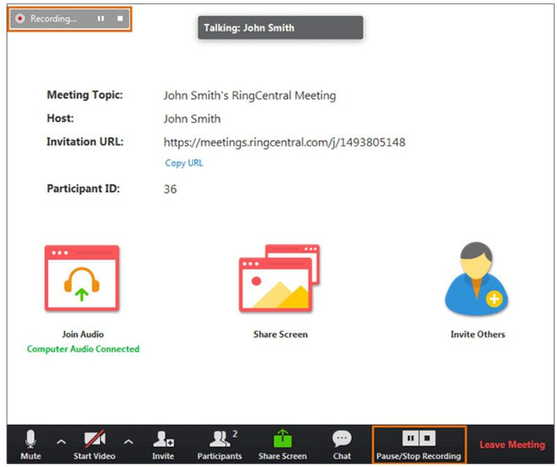 ringcentral meeting download for mac
