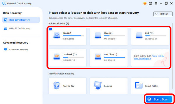 Data Recovery Homepage