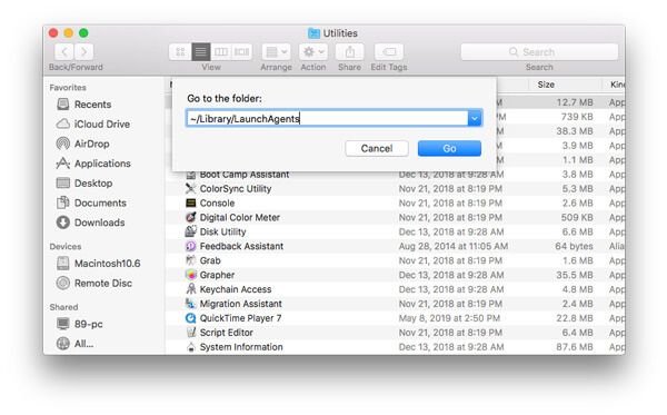 uninstall advanced mac cleaner from macbook