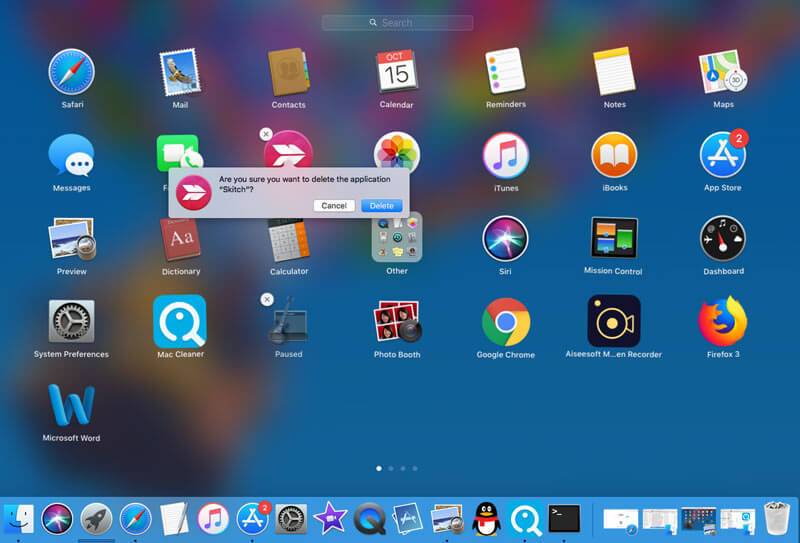 how to remove applications from mac launchpad