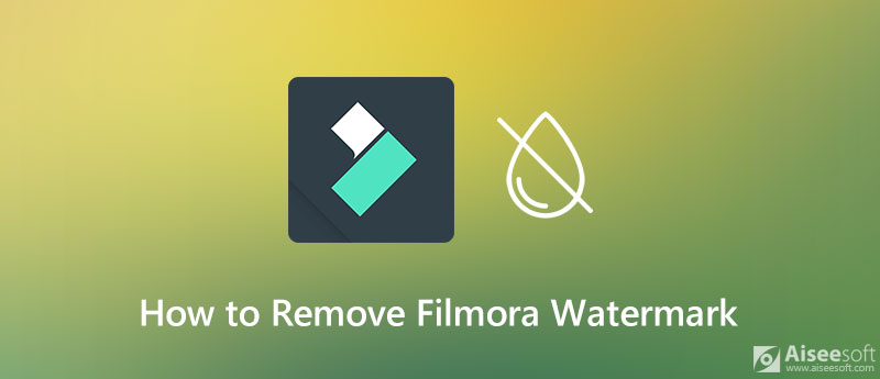 how to remove watermark filmora