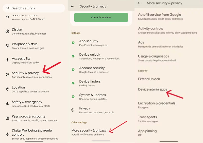 Turn off Device Admin